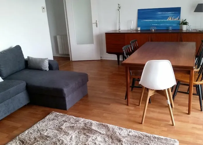Tres Bel Appartement Centre Ville 2 Mn Plages Et Marche
